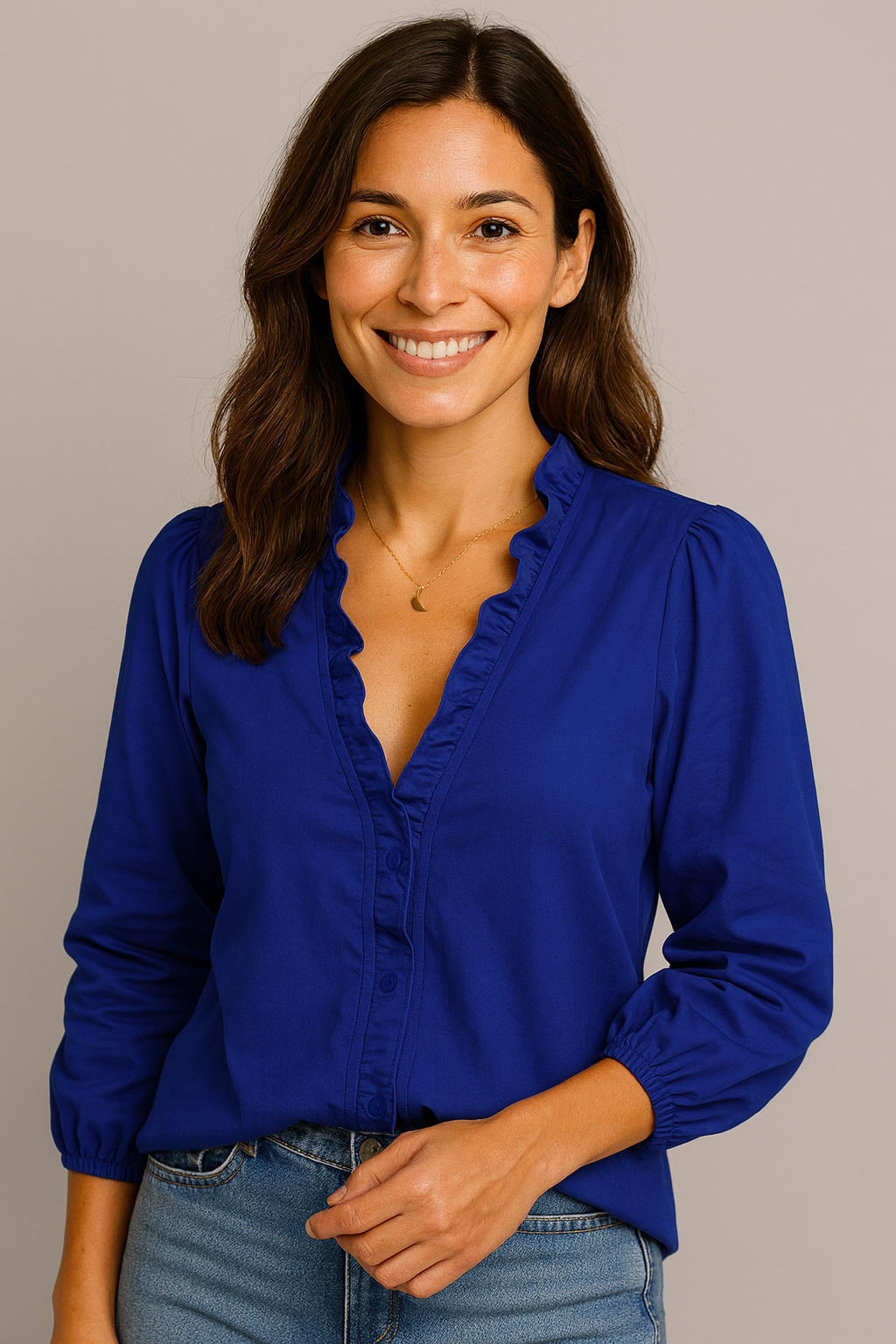 Coral | Blusa elegante y cómoda en V