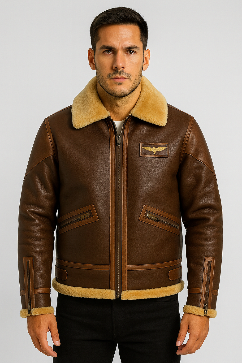 Nico | Chaqueta aviator elegante