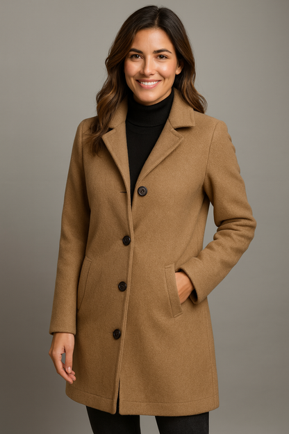 Valeria | Chaqueta larga cómoda