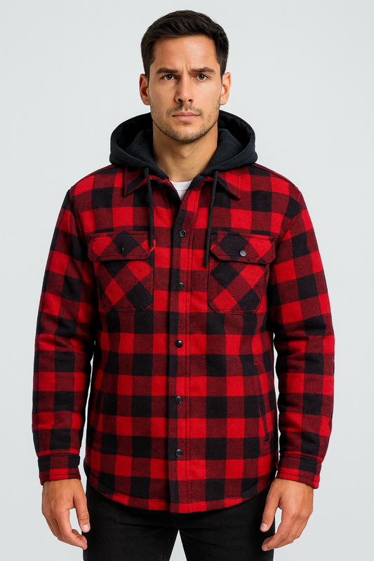 Eddy | Chaqueta de cuadros cómoda